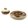 Tommaso Barbi, smoking set, B ceramiche italy 1970