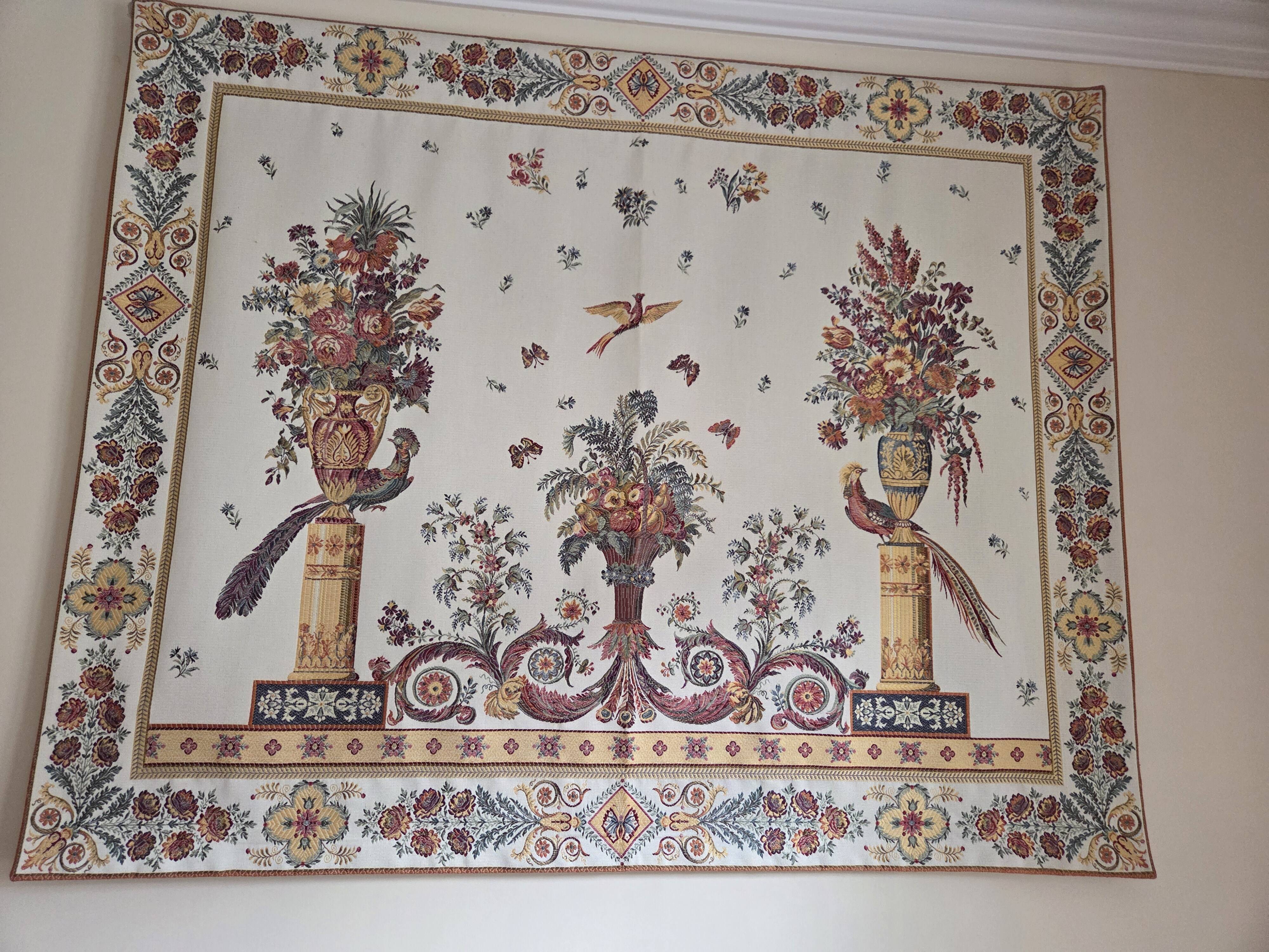 Directoire style tapestry