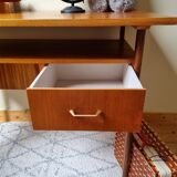 Scandinavian vintage teak desk