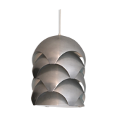 Aluminum pendant lamp by Sven Ivar Dysthe for Sonnico 1960