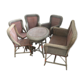 rattan lounge around 1900