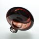 Blown glass vase by Claude Morin, 1979