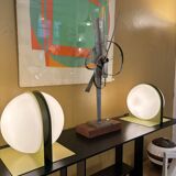 Ben Swildens lamps, Model 10445, Glass Light 1970