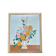 Vintage floral table and framed - Colourful bouquet