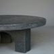Dutch Brutalist Resin and Stone Coffee Table, 1970s