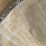 Hand embroidered EL sheet flowers and day scale central sewing