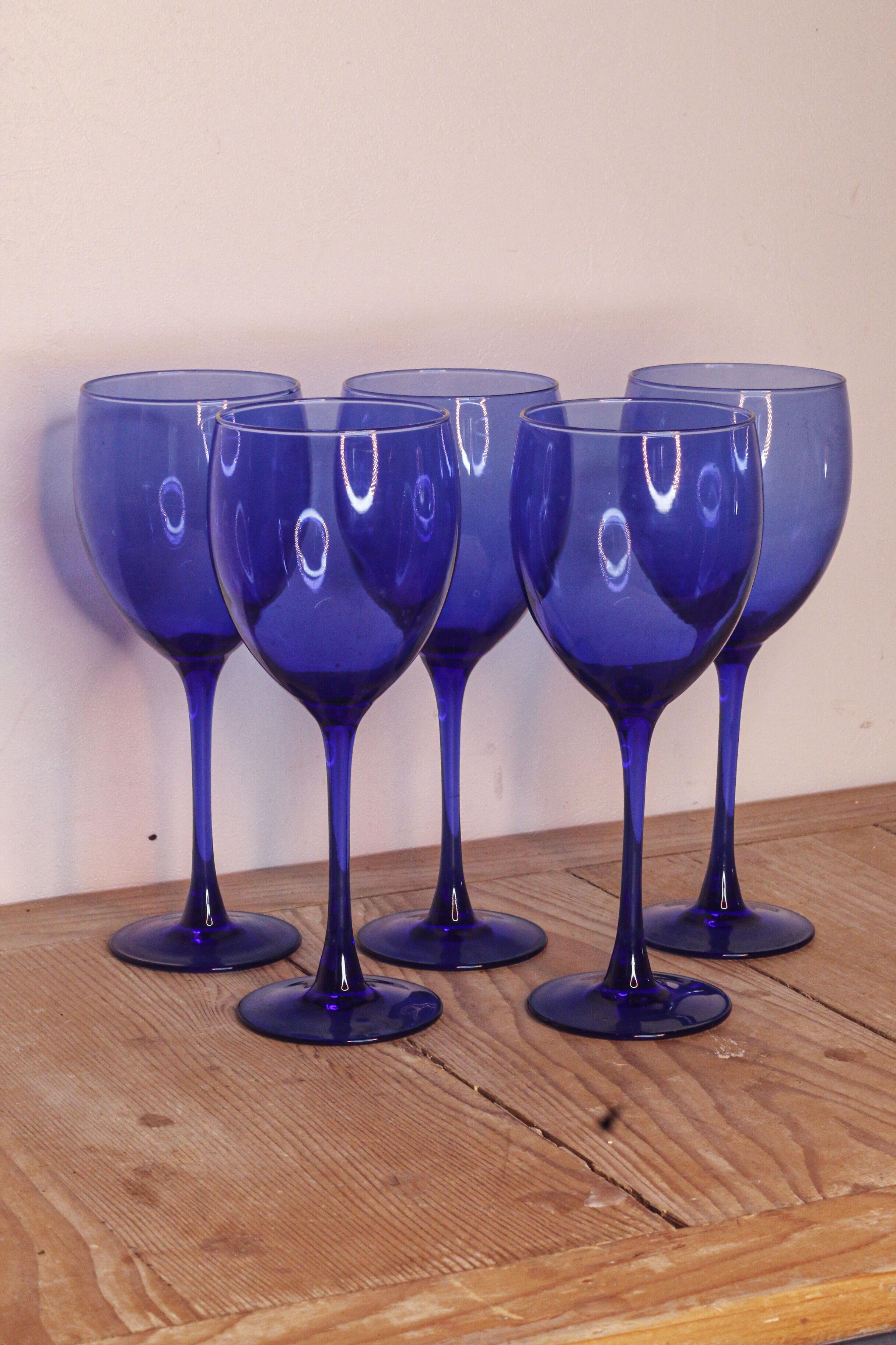 Set of 5 glasses
