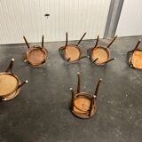 Set of 5 bistro chairs + 1 stool