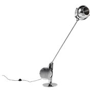 Oversized chrome lamp with counterweight Anonymous Italia, 1970