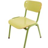 Chaise d'école anis