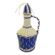Bouteille verre et scoubidou