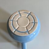 Vintage ceramic jug pastel blue, waku germany, 50's kitchen