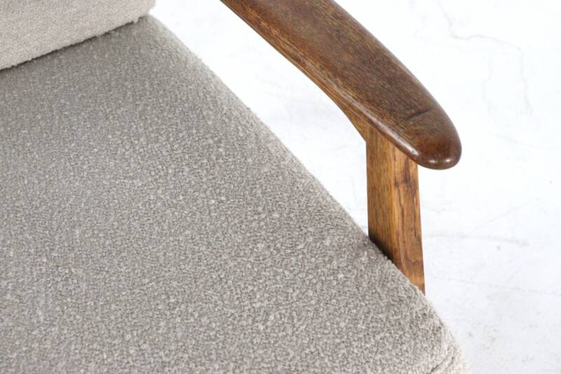 Armchair 'Bernhout' - mid century modern boomerang design