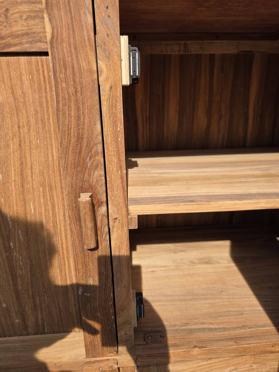 1980s teak 4-door sideboard