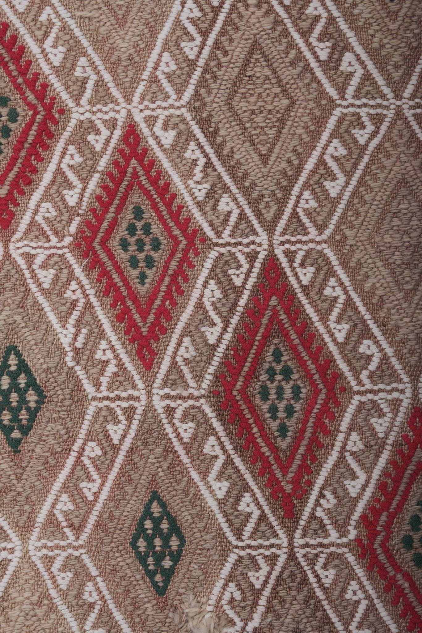 Vintage Turkish Oushak Handwoven Rug 152x212 cm