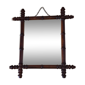 Miroir en bois cadre