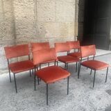 6 Chaises 764 de joseph andre motte éditions steiner 1950
