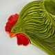 Vintage majolica serving dish – eggs