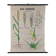 Vintage educational wall hanging roll chart biology plants botanic