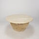 Italian travertine coffee table, 1970s