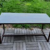 Folding industrial table