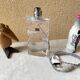 Vintage Sèvres crystal lamp base, Bauhaus/Art Deco design