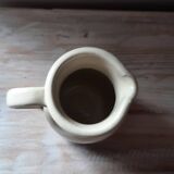 Turgis glazed stoneware pitcher
