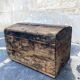 Old small wooden trunk