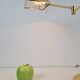 Regency Brass Adjustable Table Lamp from Egoluce, 1970s