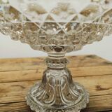 Glass stand bowl