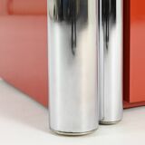 Antonello Mosca, Buffet For Cinova, Lacquer And Chrome, Italy C.1969