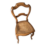 Chaise osier adulte vintage