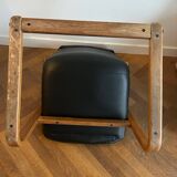 Teak and Skai Armchair