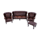 Ensemble de salon Chesterfield, Europe occidentale