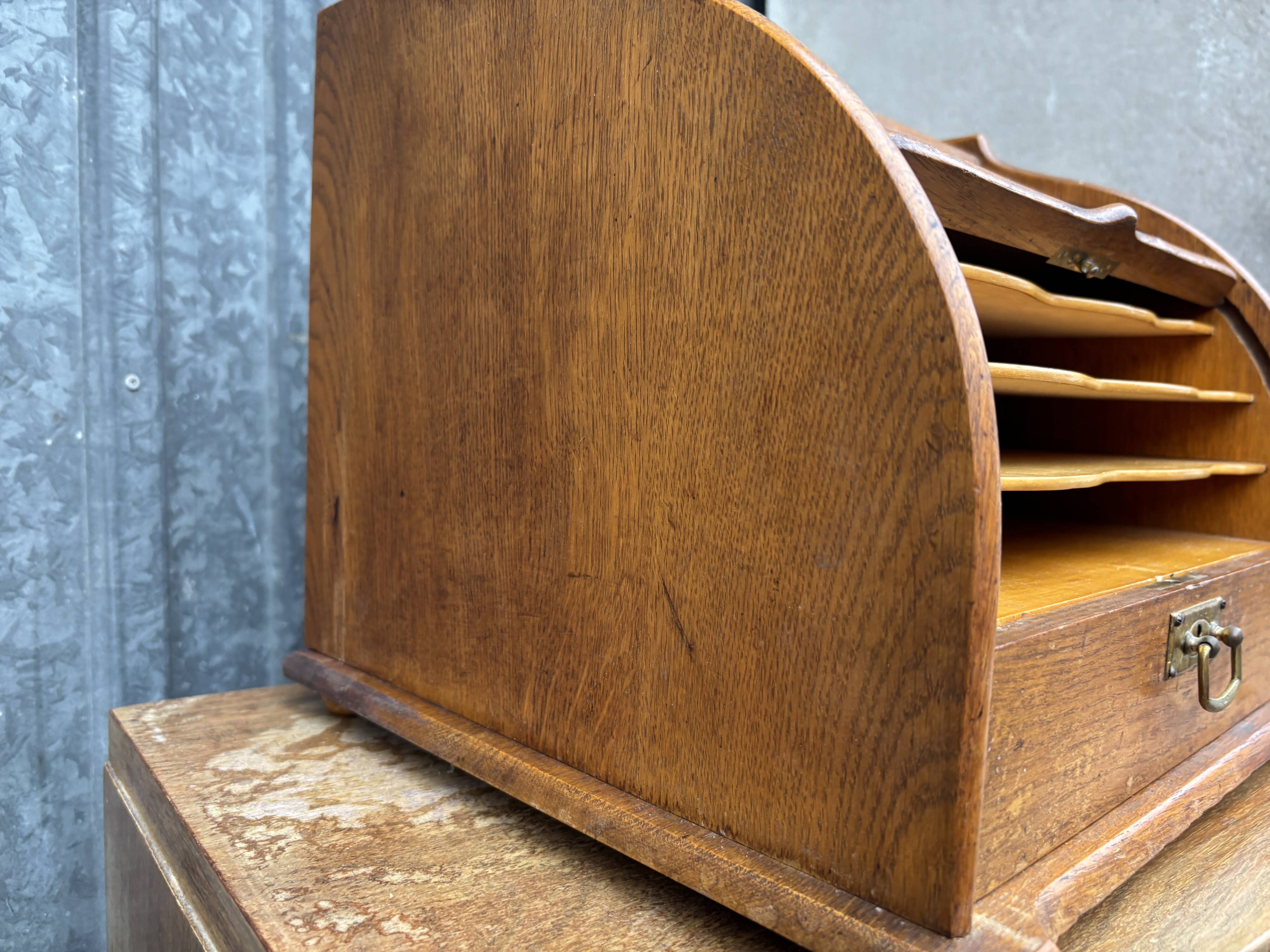 vintage American style office archive box