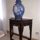 Antique Chinese lacquered wood console, China Qing Dynasty