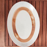 Plat de service grès Sarreguemines Sirroco