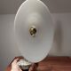 Applique murale en opaline blanche et terrazzo
