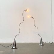 Postmodern Italian floor lamp by Andrea Bastianello for Disegnoluce, 1980s.
