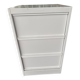 White Tolix storage box