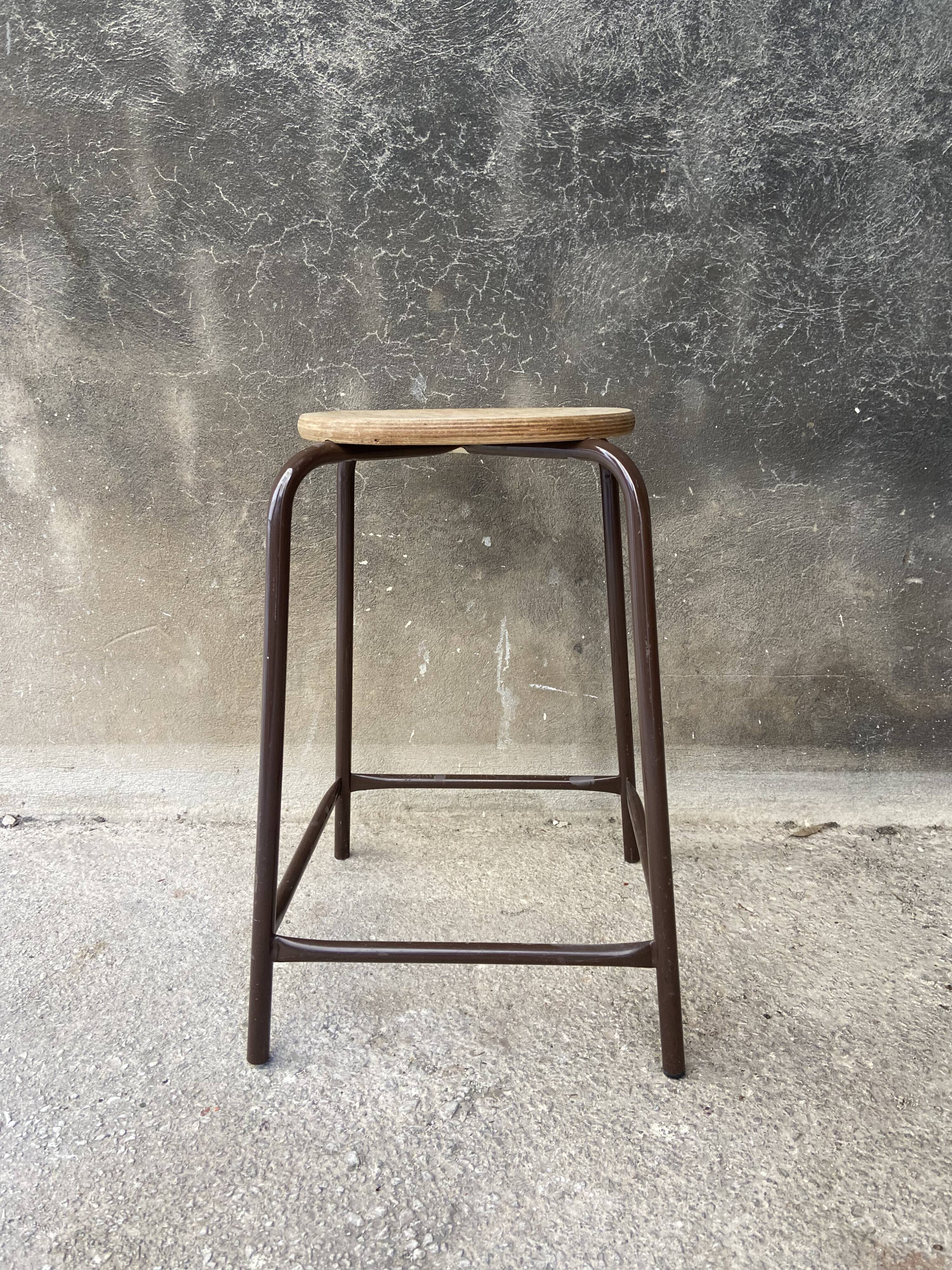 Vintage school stool