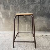 Vintage school stool