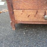 Meuble de metier chene debut XXe