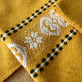 4 serviettes de table vintage