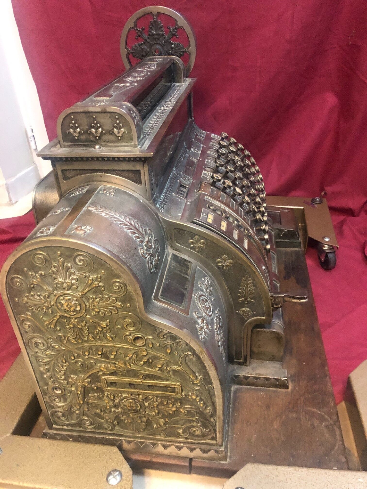 Cash register national bronze