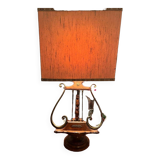Antique lamp lectern in the shape of a harp - Louis XIV style