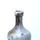Stoneware bottle vase, abstract décor, 70s