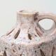 Openwork ceramic jar lamp signed Bonaudi Vallauris