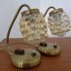 Amber Bubble Table Lamps by Richard Essig for Saku Leuchten, 1960s, Set of 2