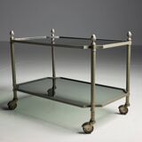 French coffee table metal mid 20th century